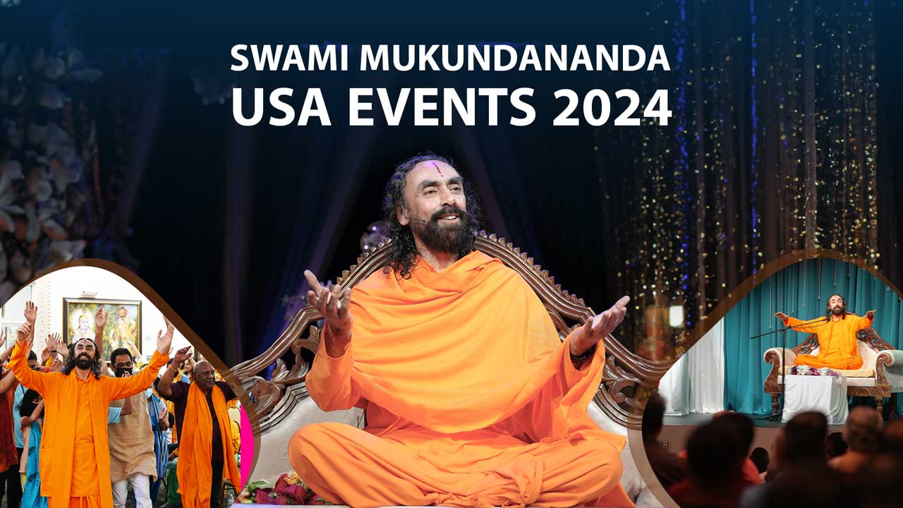Swami Mukundananda USA Tour 2024